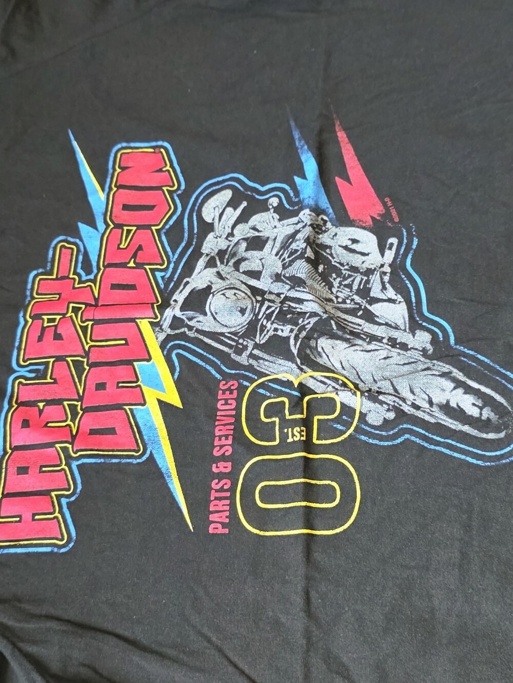 Harley-Davidson Women’s Black Short Sleeve T-Shirt Size XL